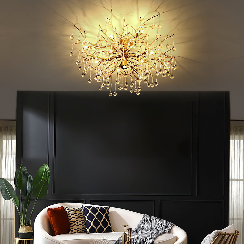CARLETON STARRY DOME CEILING LIGHT