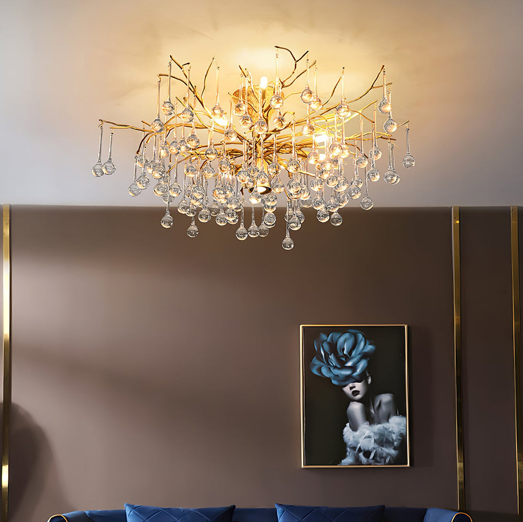 CARLETON STARRY DOME CEILING LIGHT