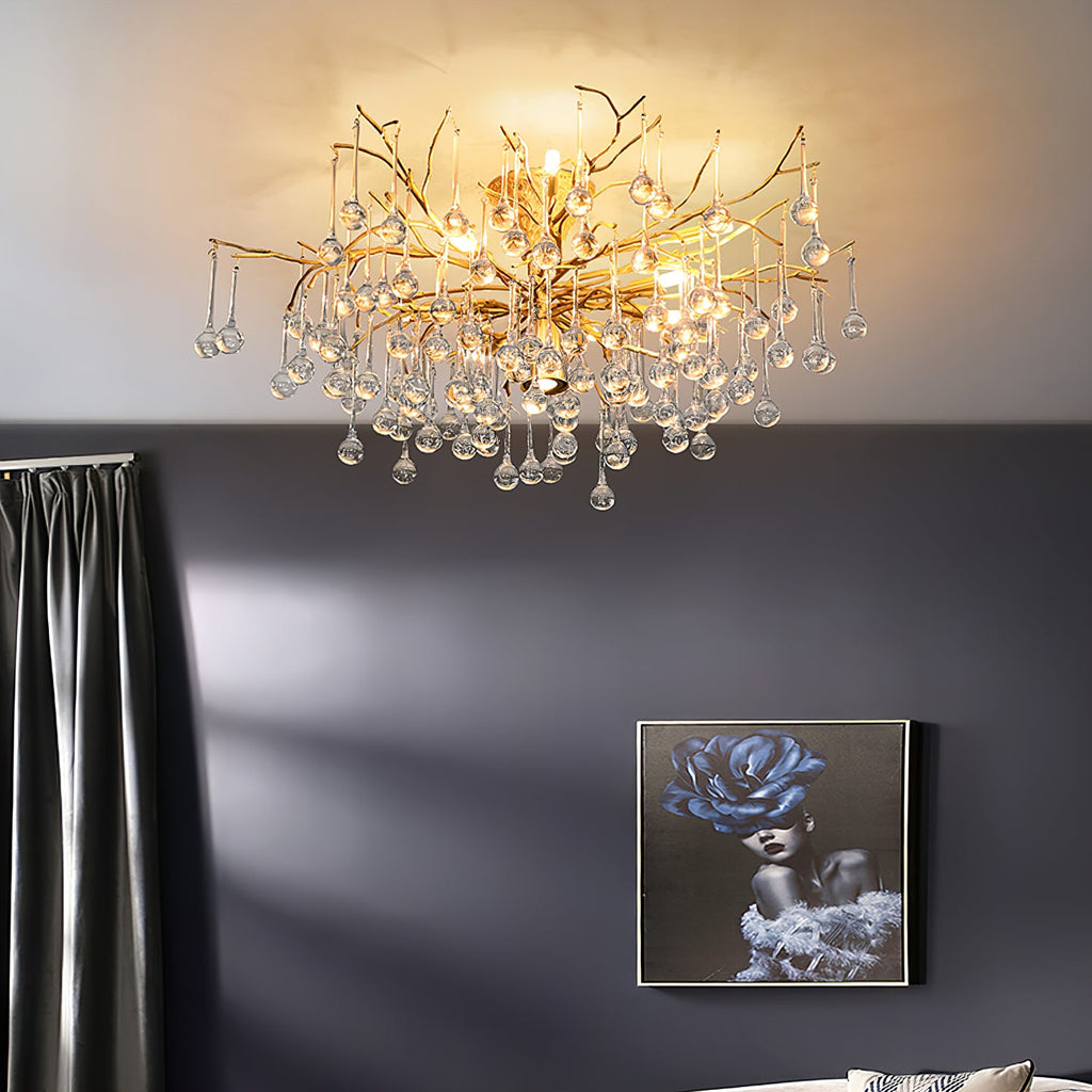 CARLETON STARRY DOME CEILING LIGHT