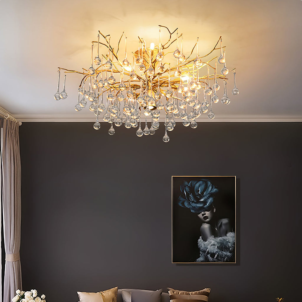 CARLETON STARRY DOME CEILING LIGHT