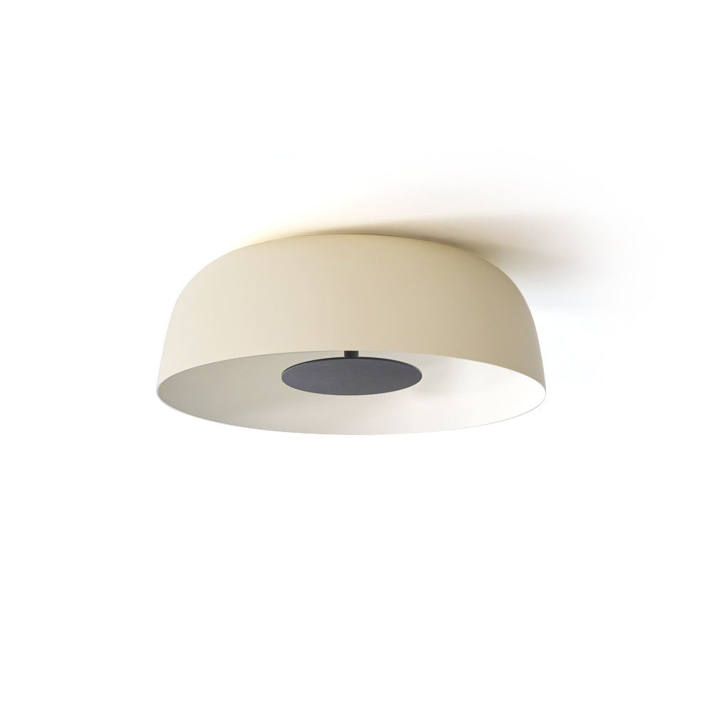 HALSTEAD DRUM-SHAPED WOODEN CEILING LUMINAIRE