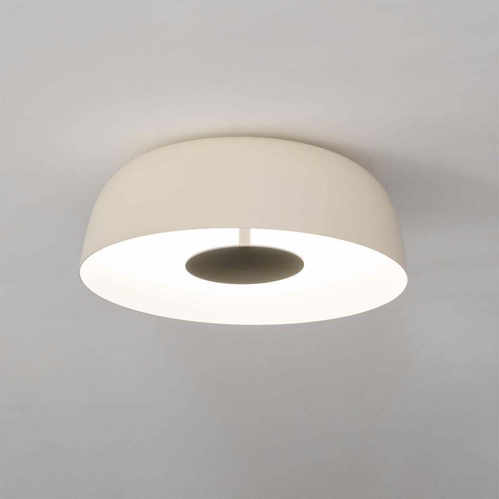 HALSTEAD DRUM-SHAPED WOODEN CEILING LUMINAIRE