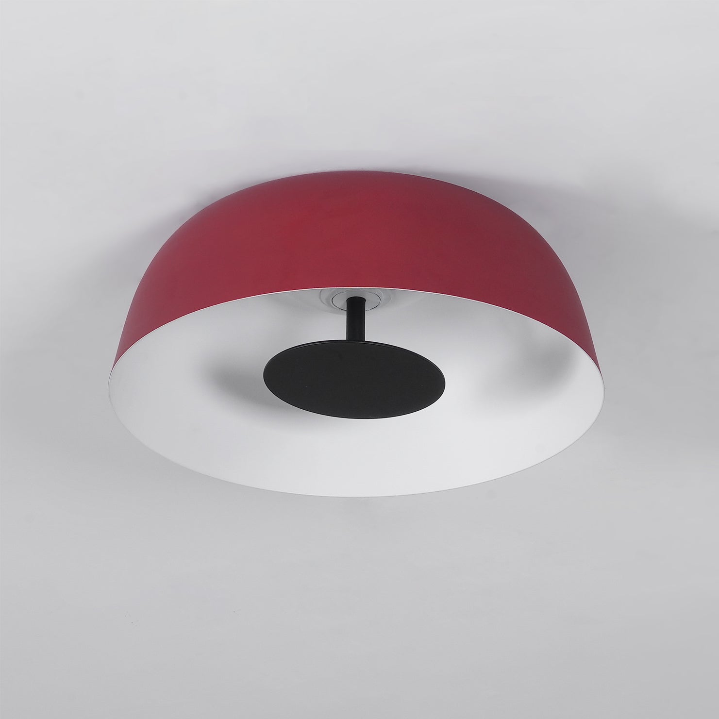 HALSTEAD DRUM-SHAPED WOODEN CEILING LUMINAIRE