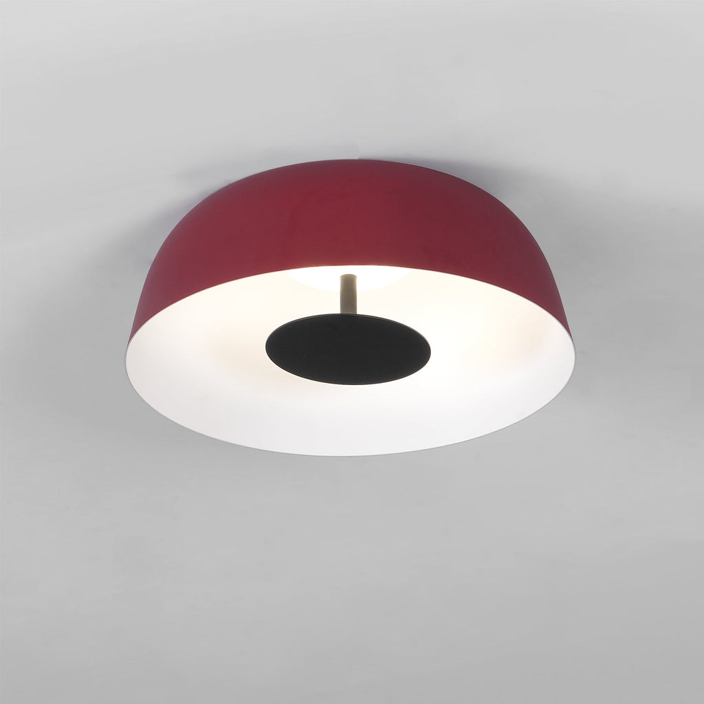 HALSTEAD DRUM-SHAPED WOODEN CEILING LUMINAIRE
