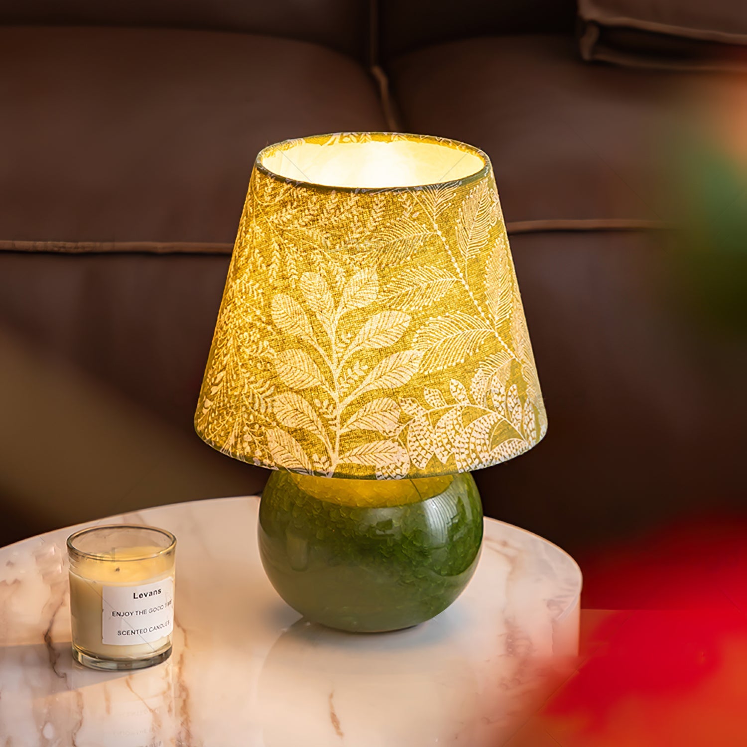 FENWICK WHIMSY GLASS TABLE LANTERN