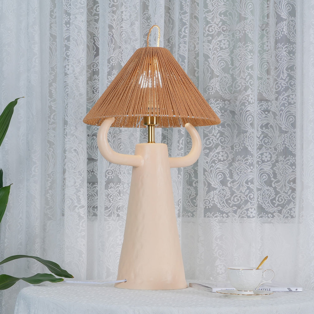 FENWICK ANTLERED CERAMIC ILLUMINATOR