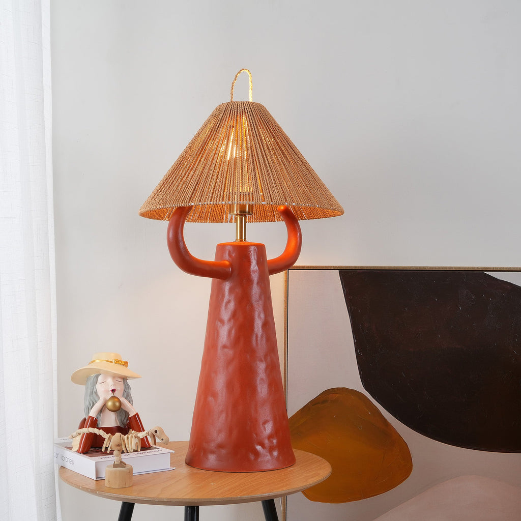 FENWICK ANTLERED CERAMIC ILLUMINATOR