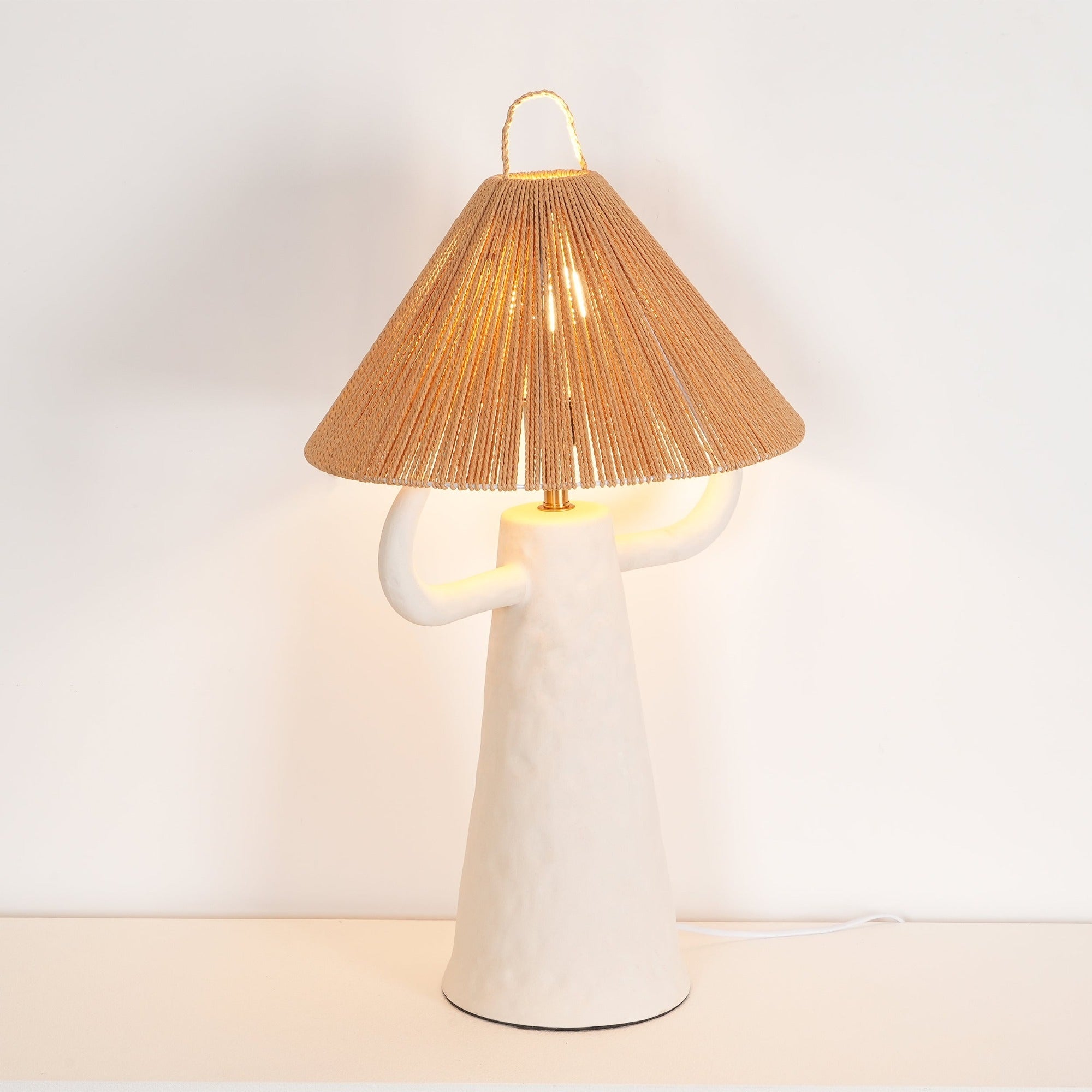 FENWICK ANTLERED CERAMIC ILLUMINATOR