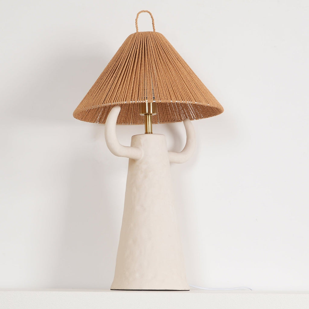 FENWICK ANTLERED CERAMIC ILLUMINATOR