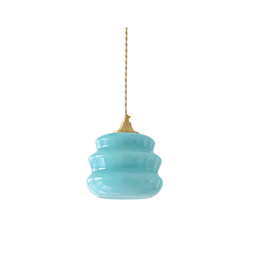 WINTHROP HANGING AMBER GLASS ILLUMINATOR