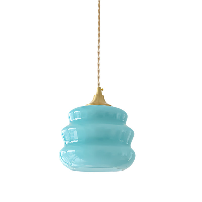 WINTHROP HANGING AMBER GLASS ILLUMINATOR