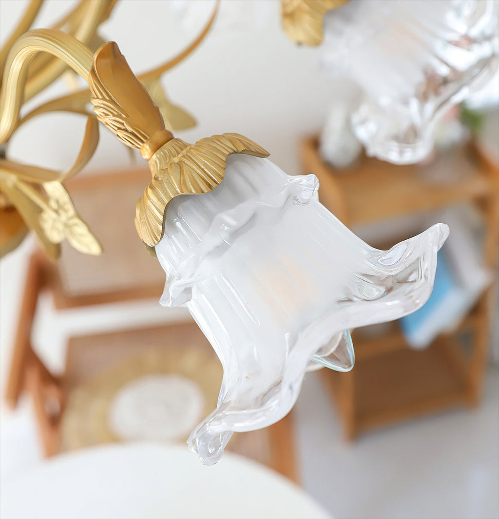 FLORENTINE GILDED BLOOM HANGING LIGHT