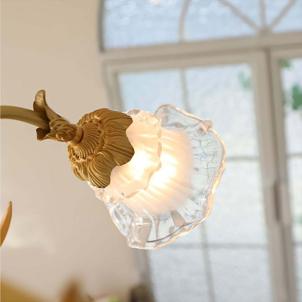 FLORENTINE GILDED BLOOM HANGING LIGHT