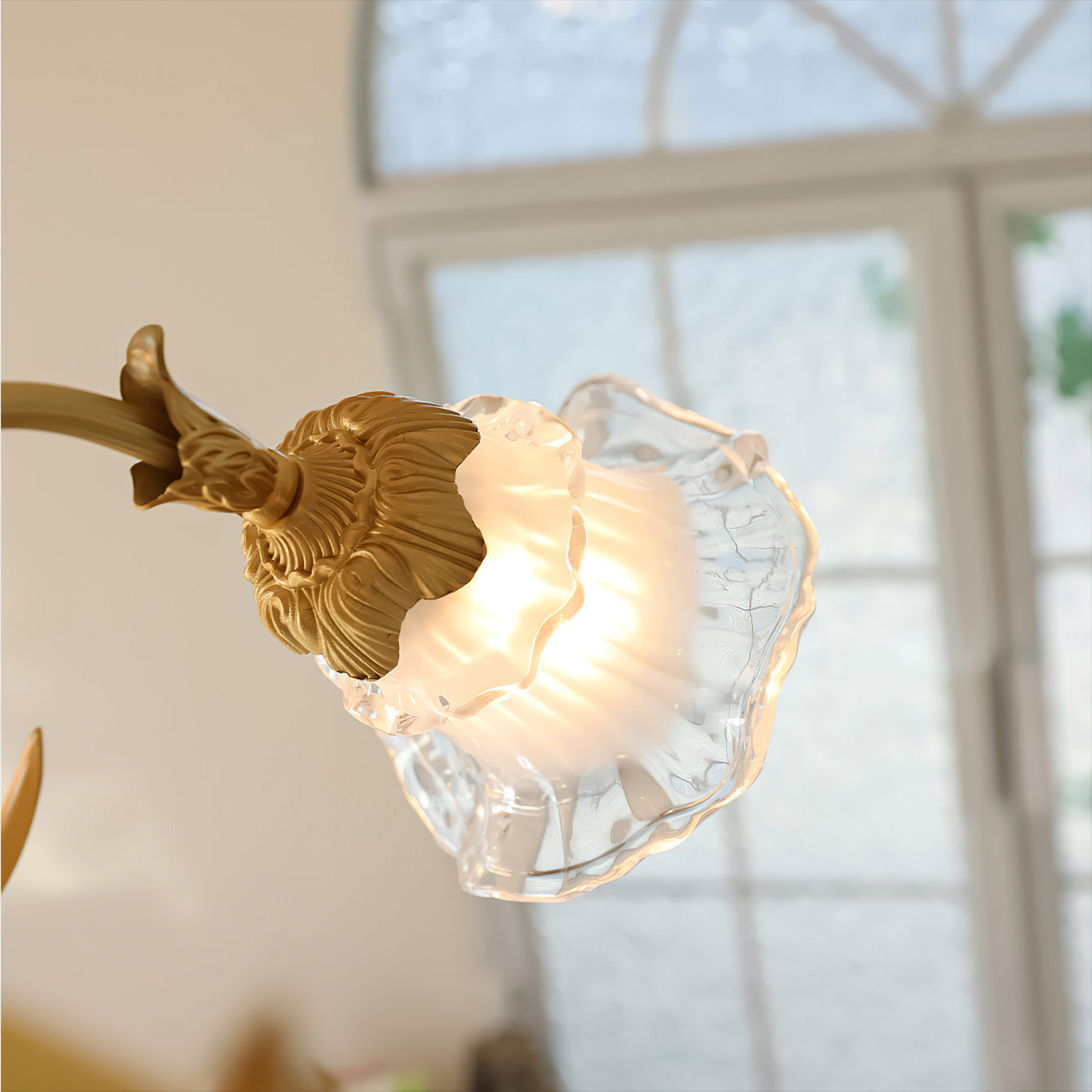 FLORENTINE GILDED BLOOM HANGING LIGHT