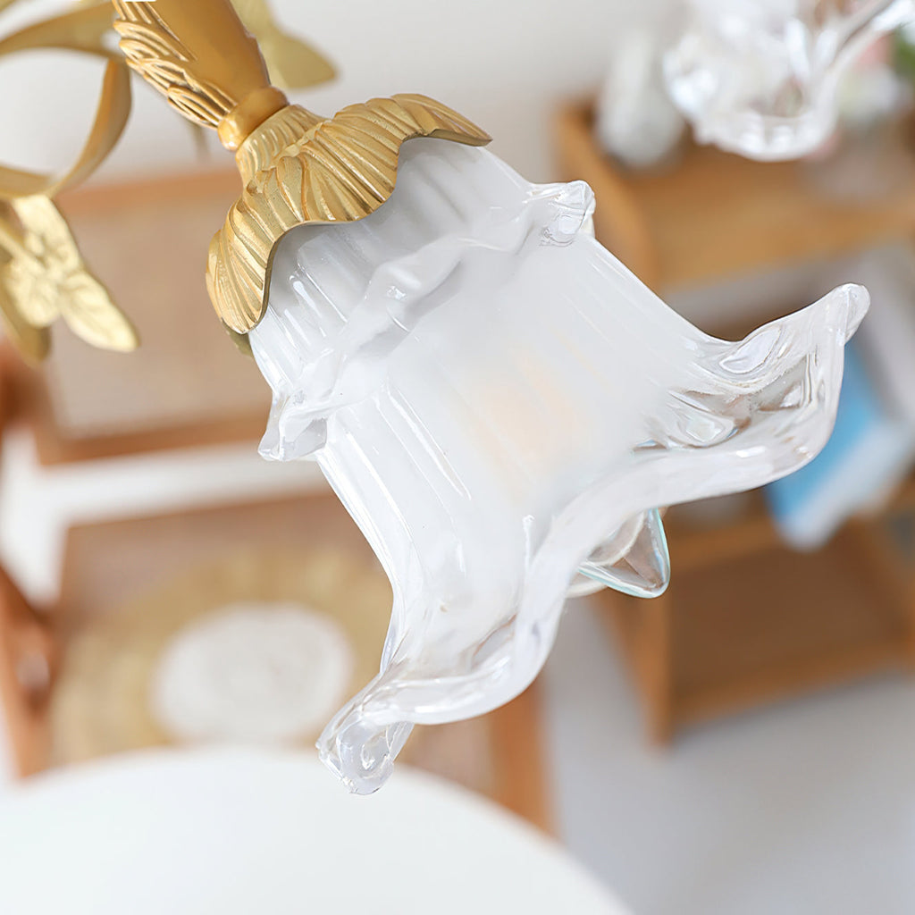 FLORENTINE GILDED BLOOM HANGING LIGHT