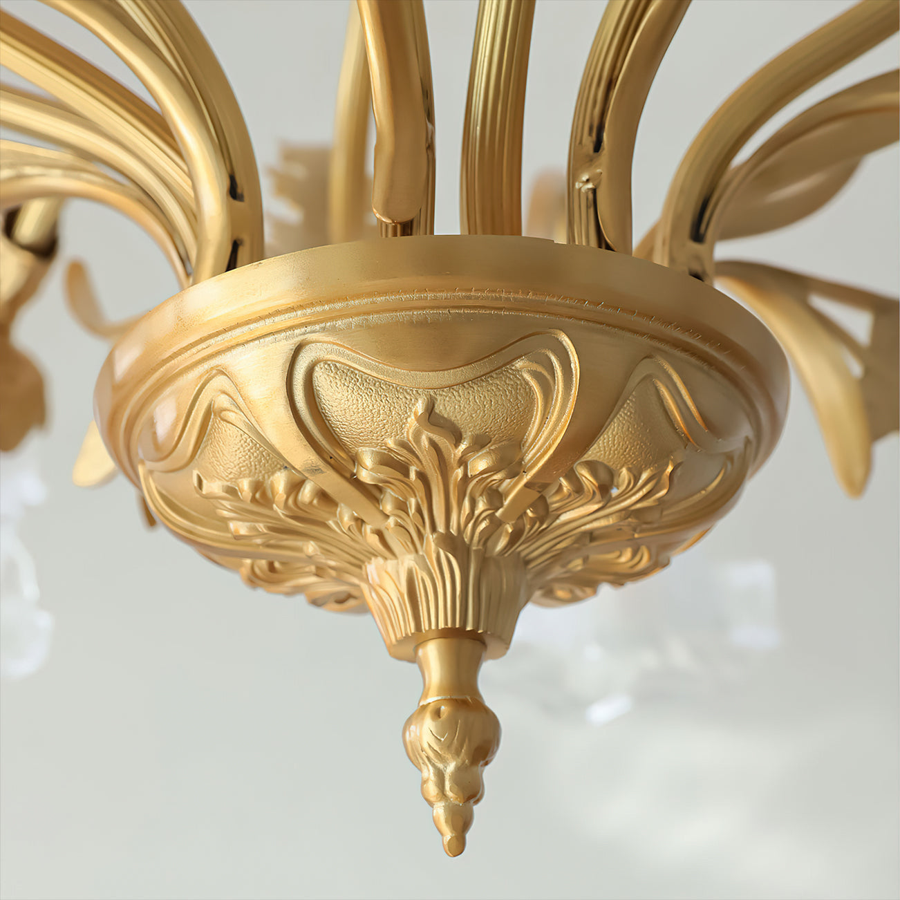 FLORENTINE GILDED BLOOM HANGING LIGHT