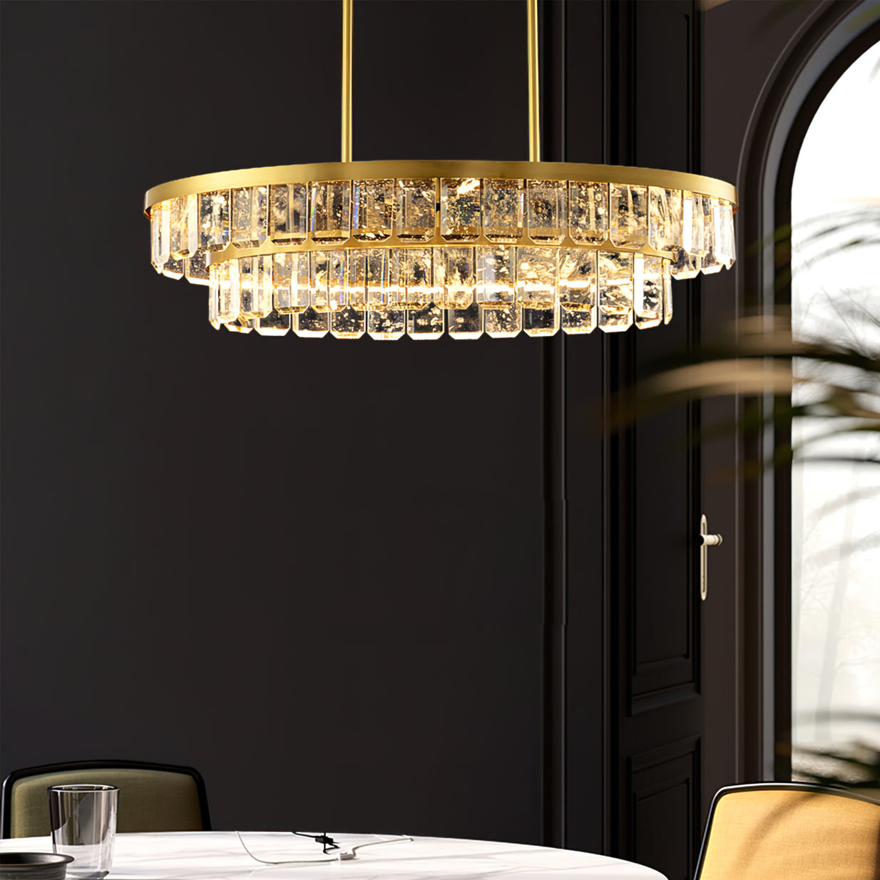 Ravenswood Crystal Cascade Lantern