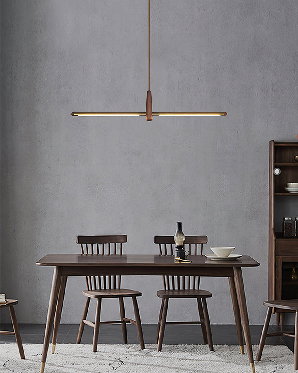 WINTHROP CRYSTAL TEARDROP HANGING LIGHT