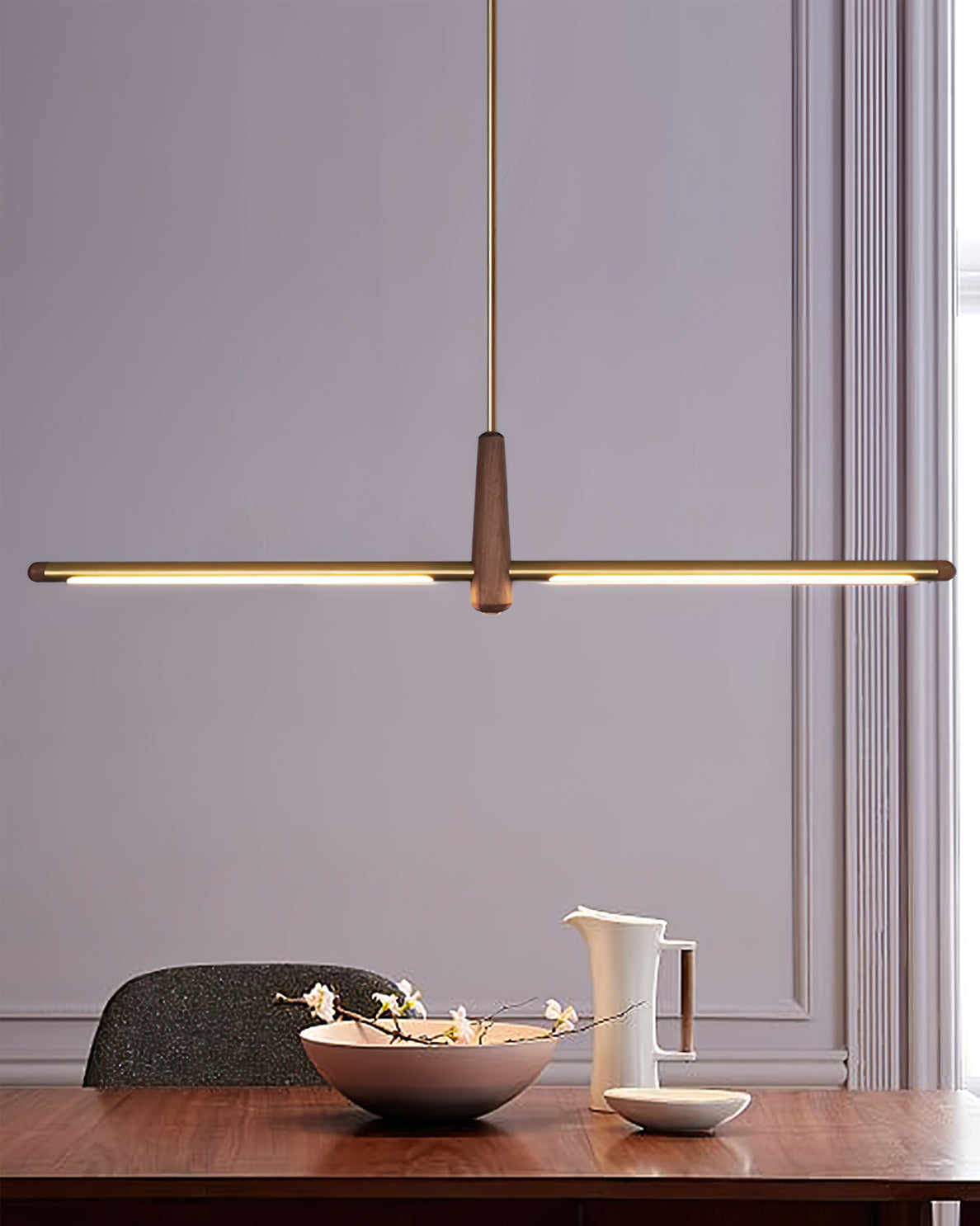 WINTHROP CRYSTAL TEARDROP HANGING LIGHT