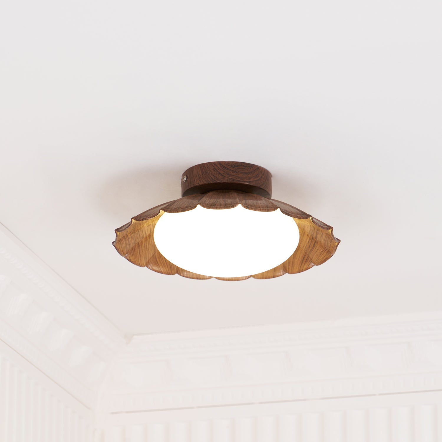 WINTHROP ORNATE GLASS CEILING ILLUMINATOR