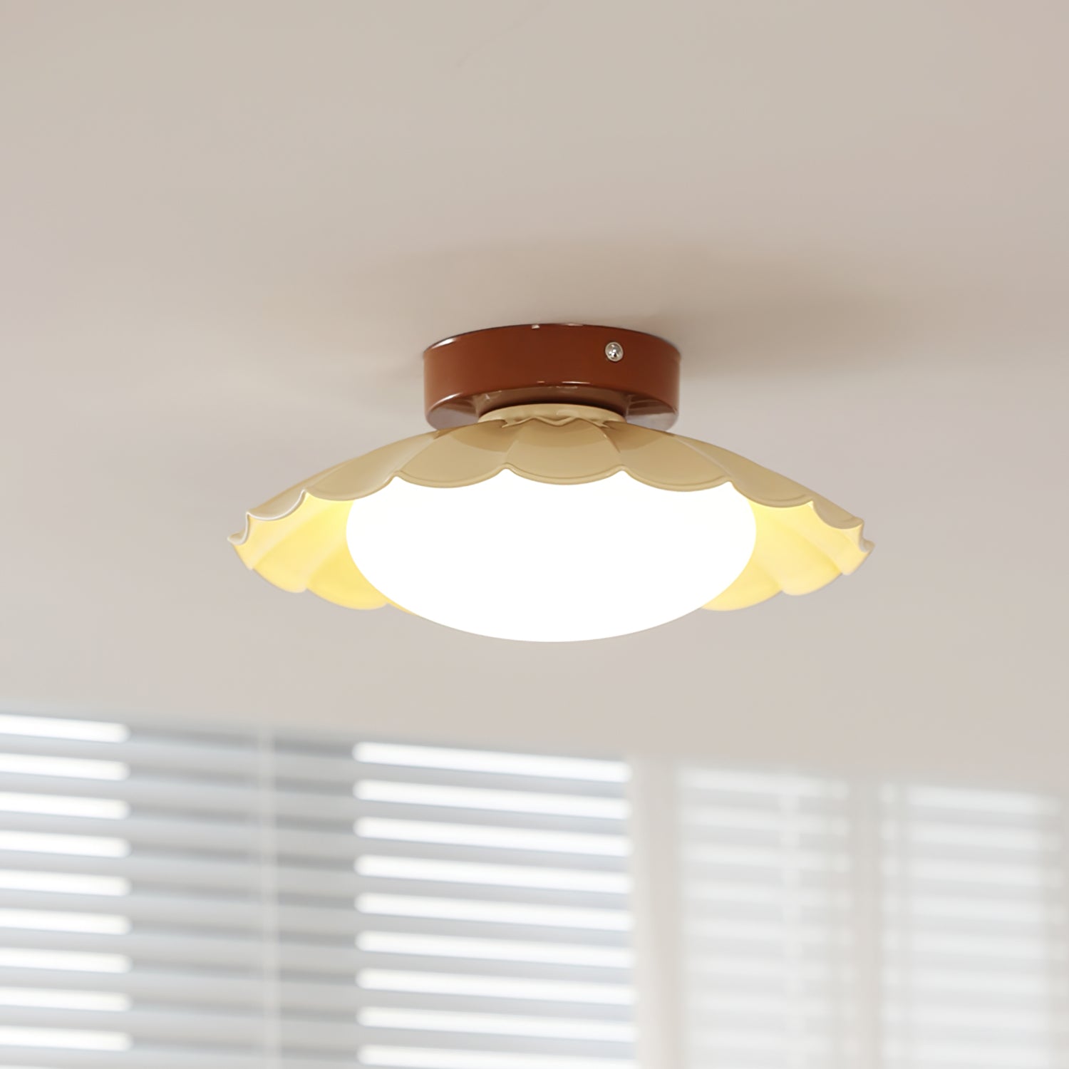 WINTHROP ORNATE GLASS CEILING ILLUMINATOR