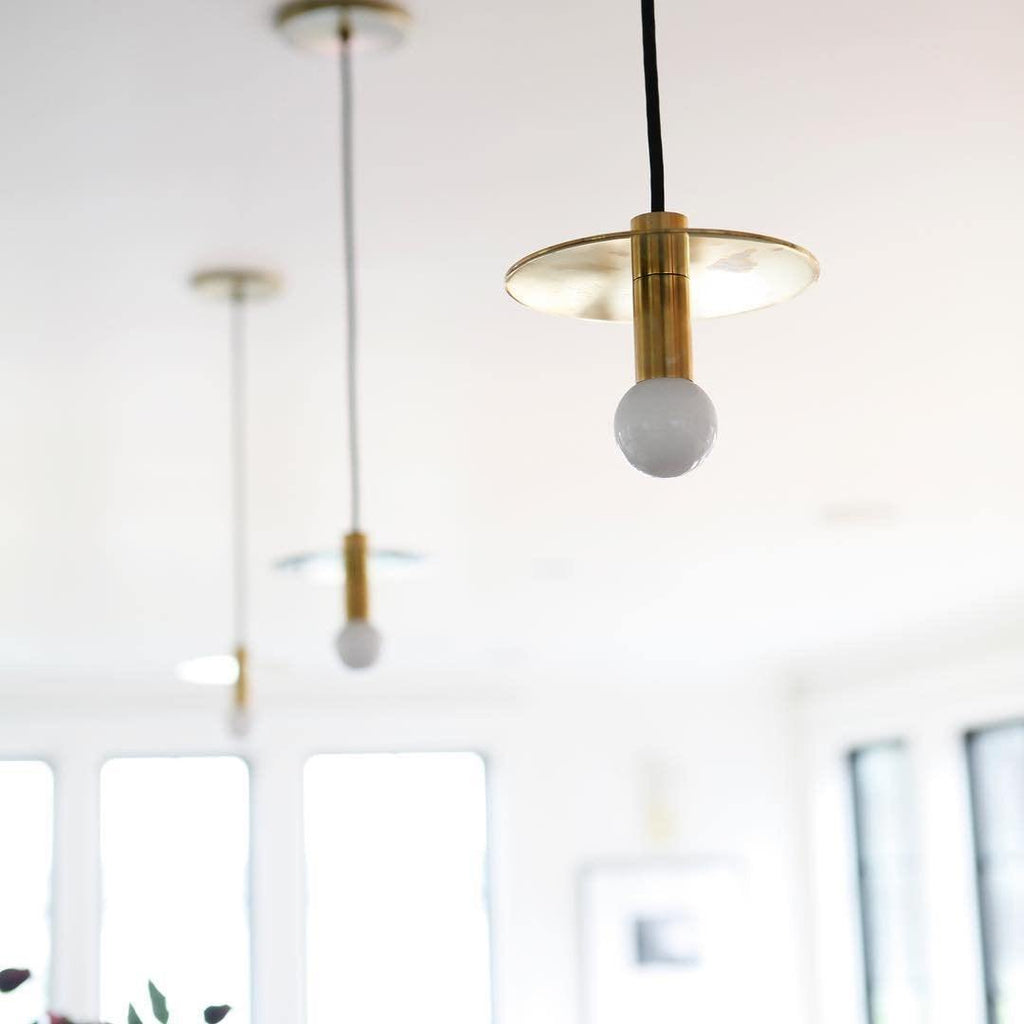 WINTHROP GLAZED CERAMIC PENDANT LIGHT