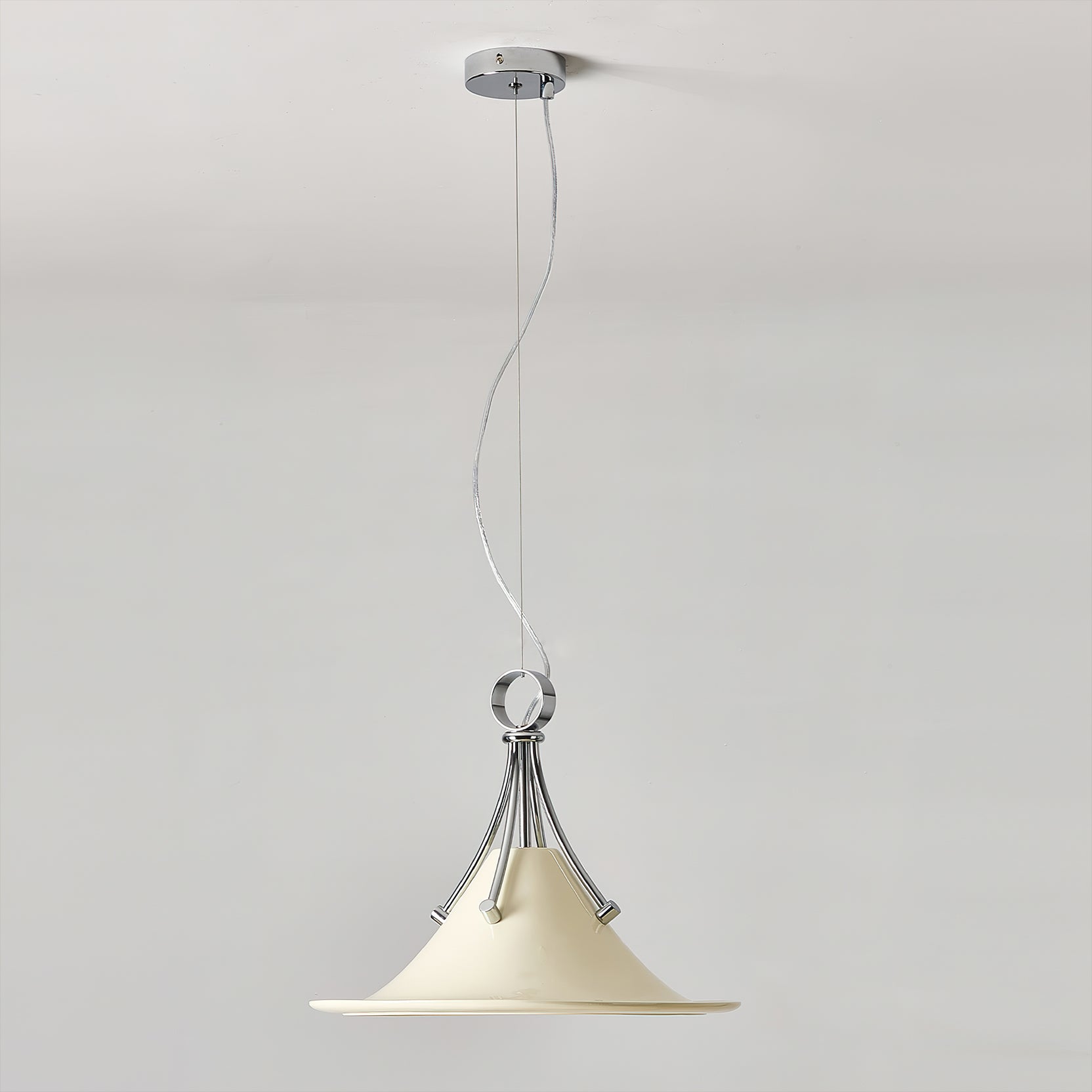 CHARLOTTESVILLE DOTTED GLASS HANGING LANTERN