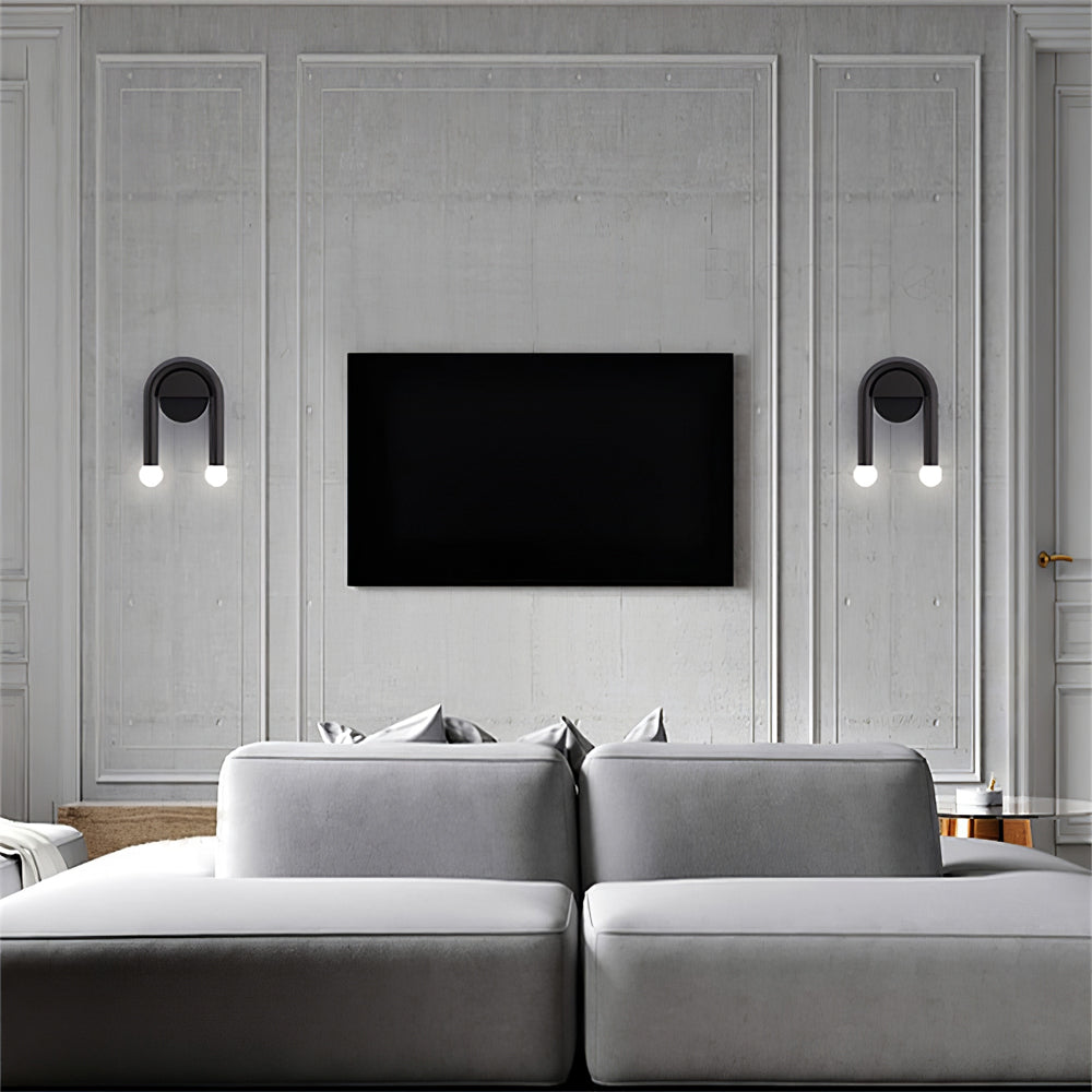 WINTHORPE DUAL CURVE WALL SCONCE