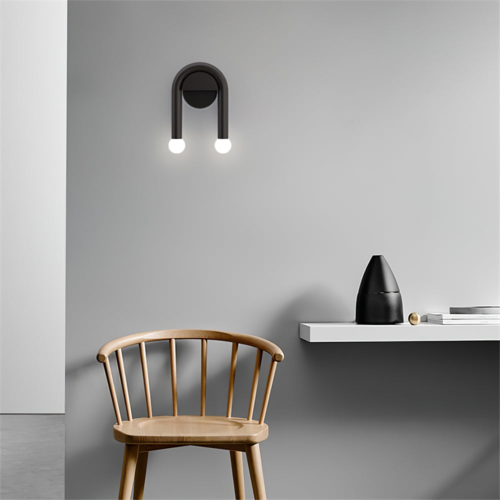WINTHORPE DUAL CURVE WALL SCONCE