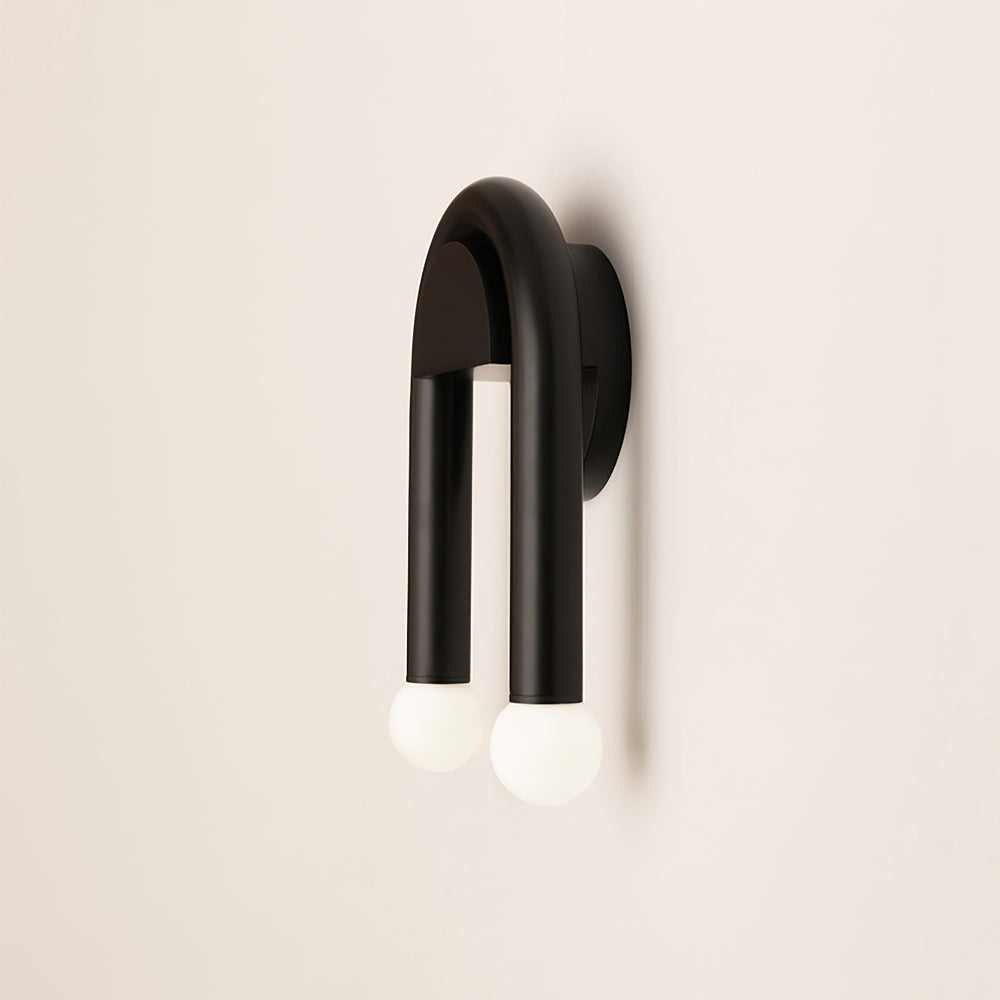 WINTHORPE DUAL CURVE WALL SCONCE