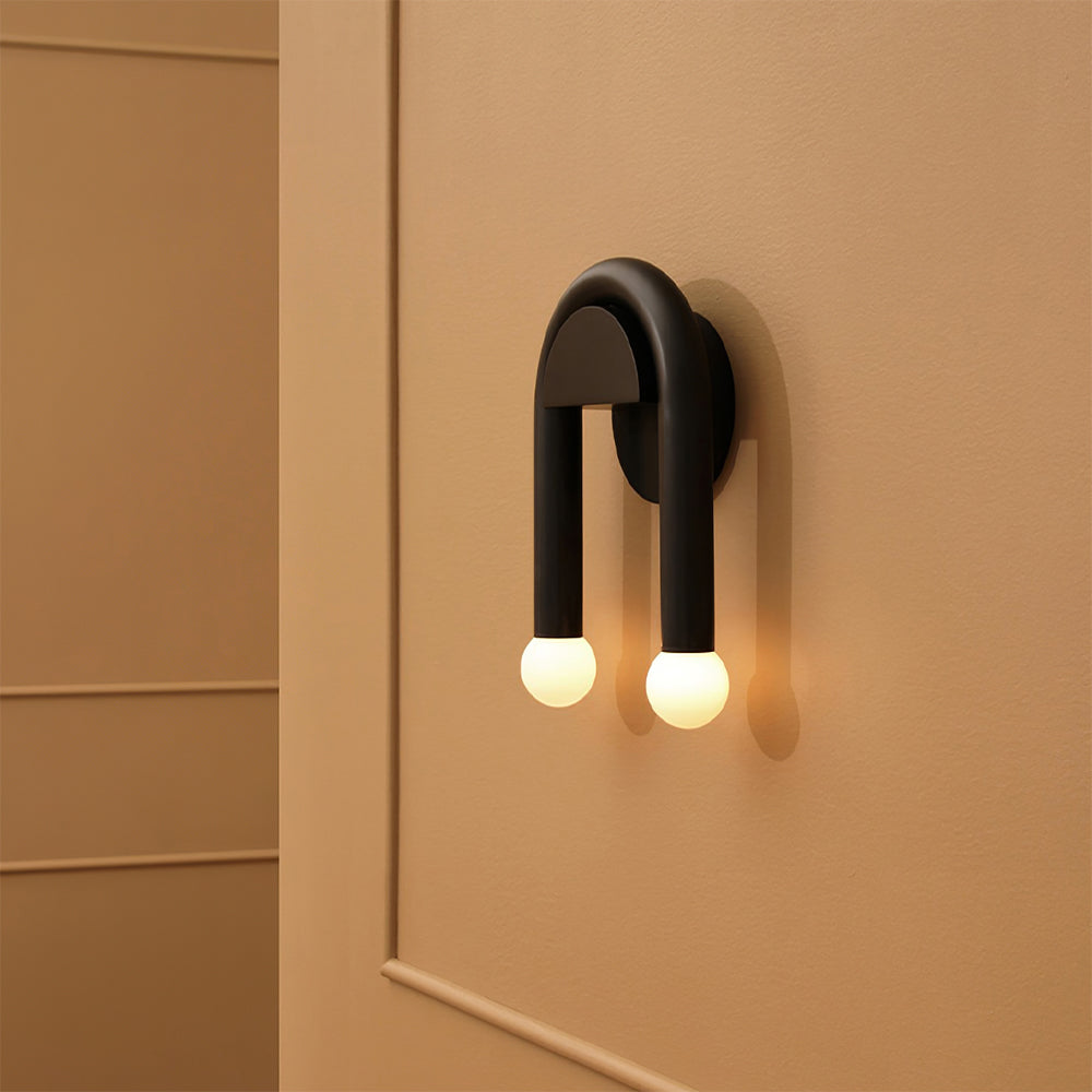 WINTHORPE DUAL CURVE WALL SCONCE