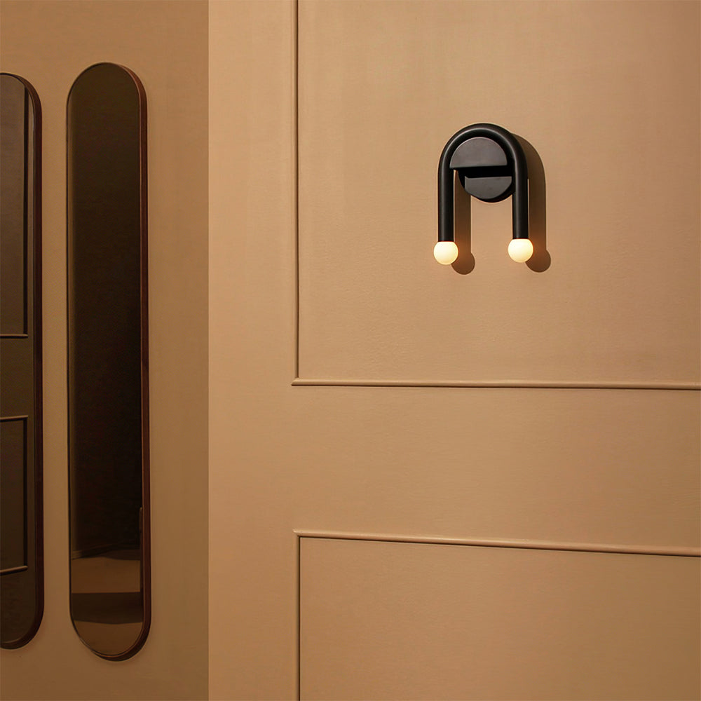 WINTHORPE DUAL CURVE WALL SCONCE