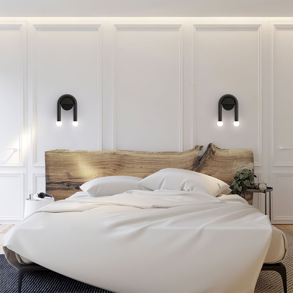 WINTHORPE DUAL CURVE WALL SCONCE