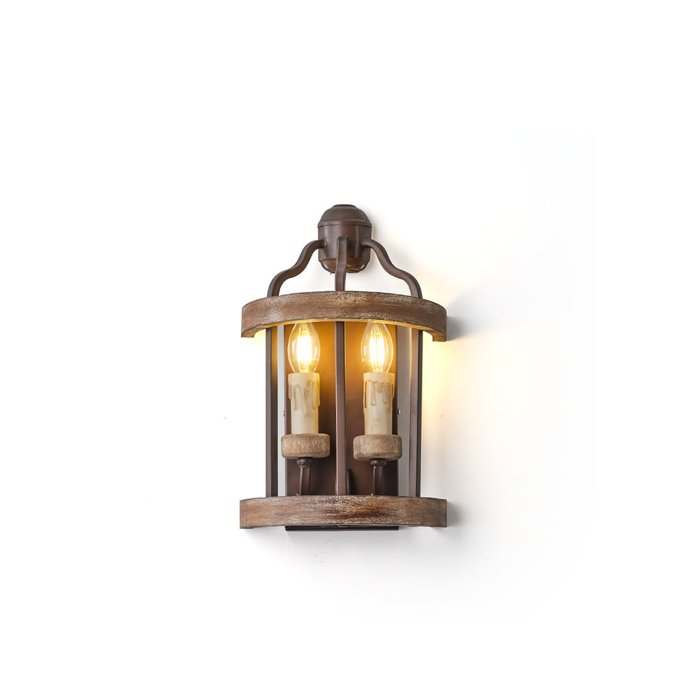 WINCHESTER TWIN FLAME WALL SCONCE