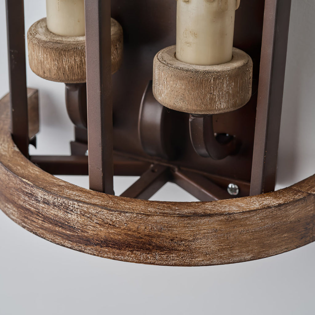 WINCHESTER TWIN FLAME WALL SCONCE