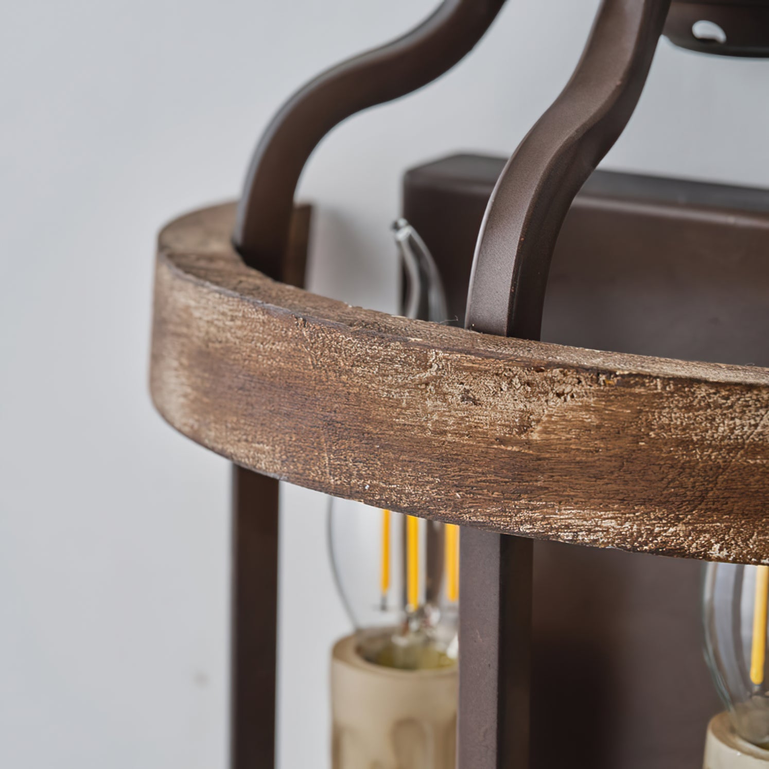 WINCHESTER TWIN FLAME WALL SCONCE