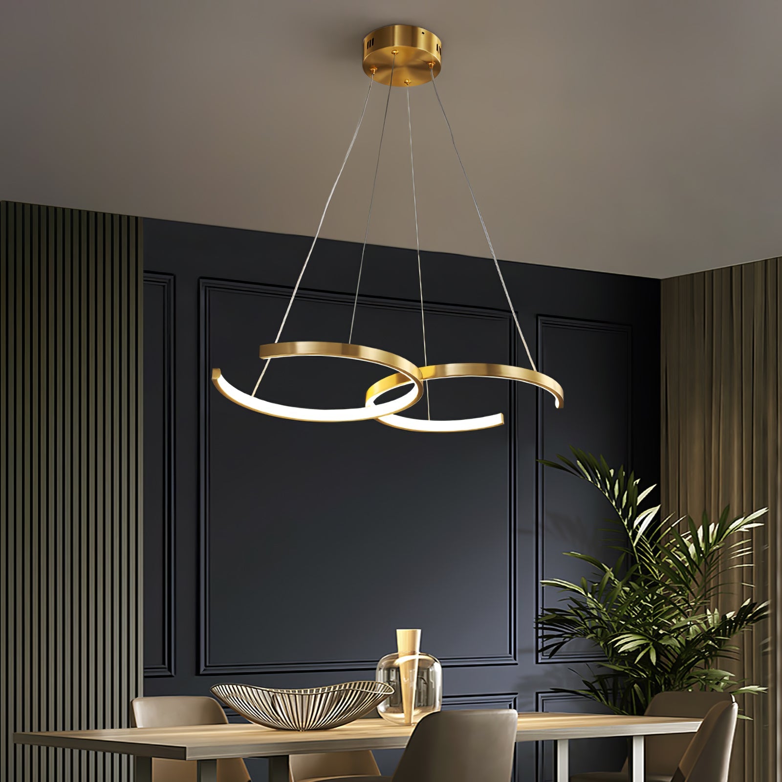 WINTERBOURNE INTERLOCKING ORB PENDANT