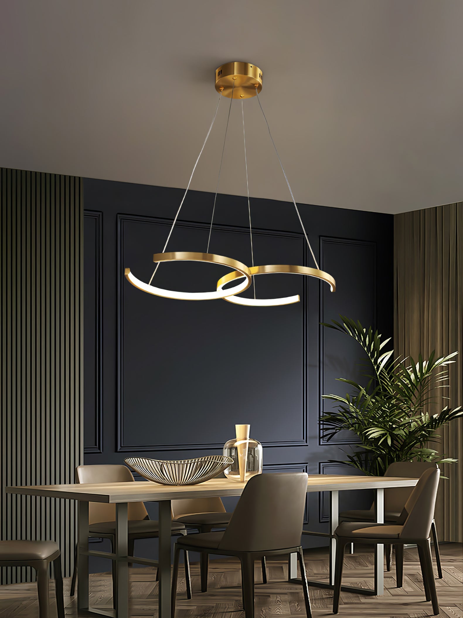 WINTERBOURNE INTERLOCKING ORB PENDANT