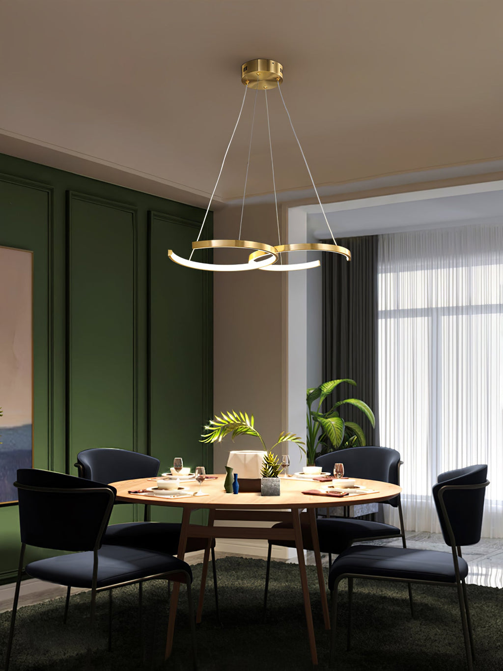 WINTERBOURNE INTERLOCKING ORB PENDANT