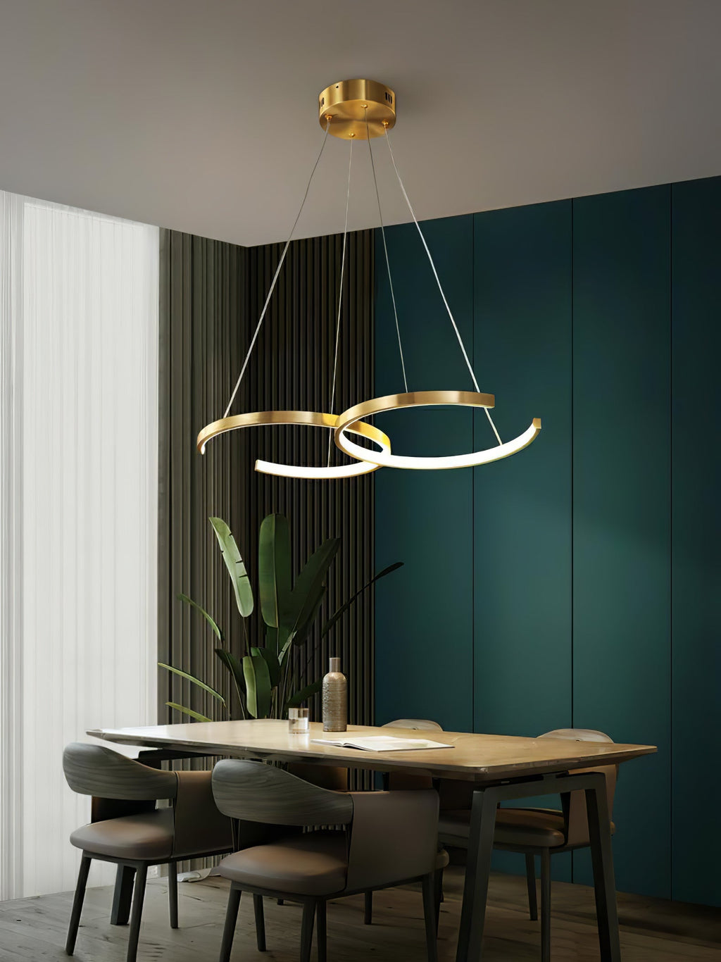 WINTERBOURNE INTERLOCKING ORB PENDANT