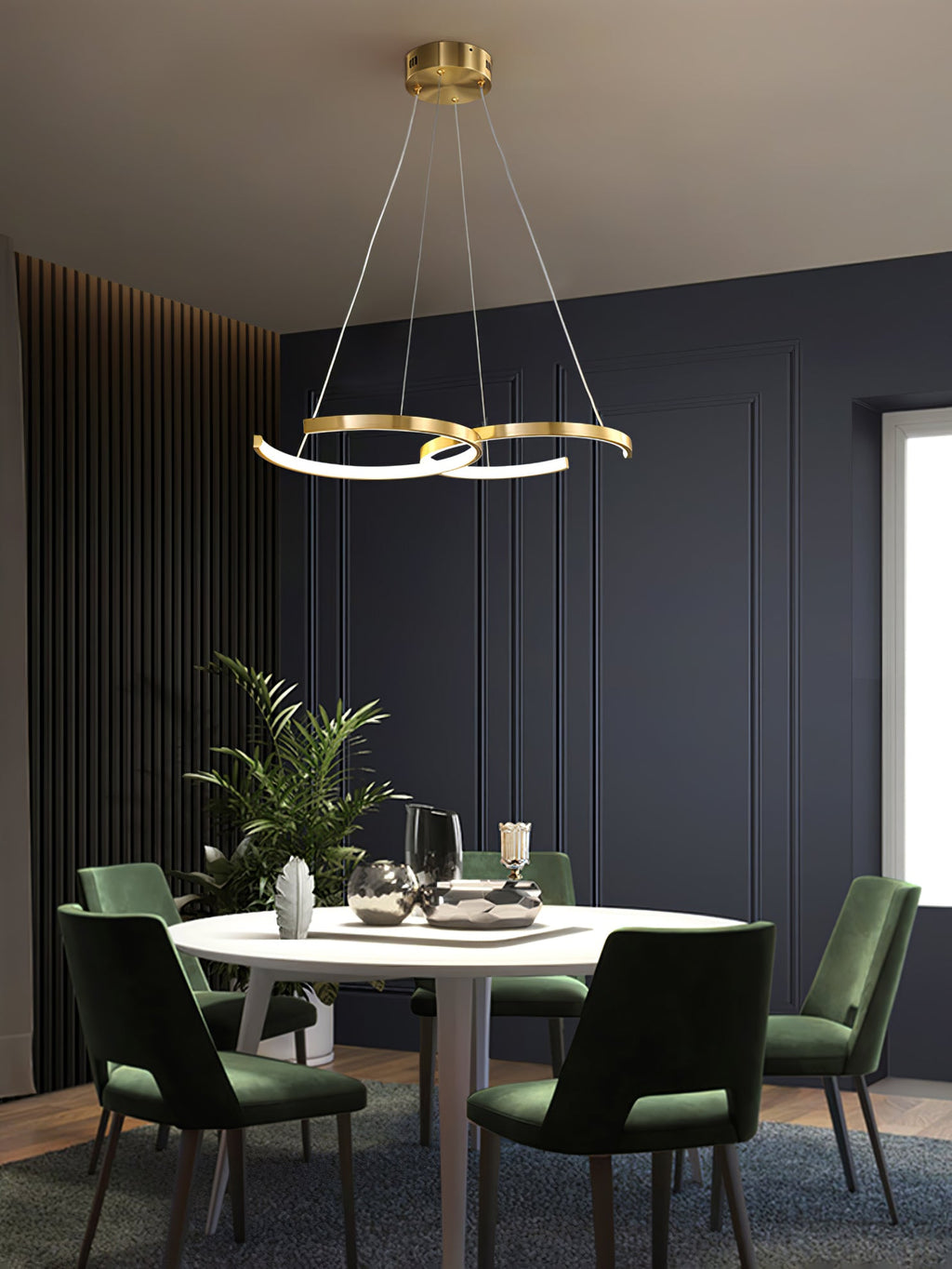 WINTERBOURNE INTERLOCKING ORB PENDANT