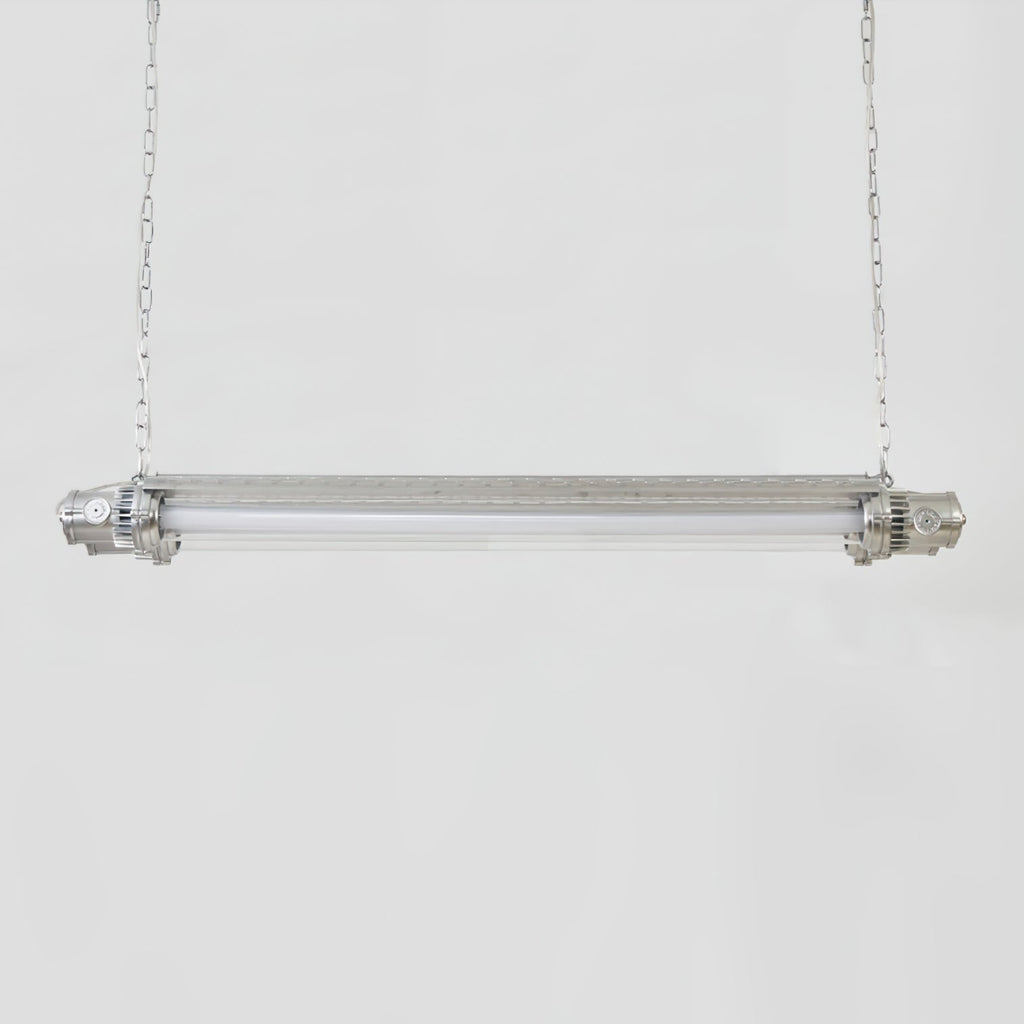 WINTHROP TWIN TUBE SILVER LUMINAIRE