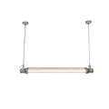 WINTHROP TWIN TUBE SILVER LUMINAIRE