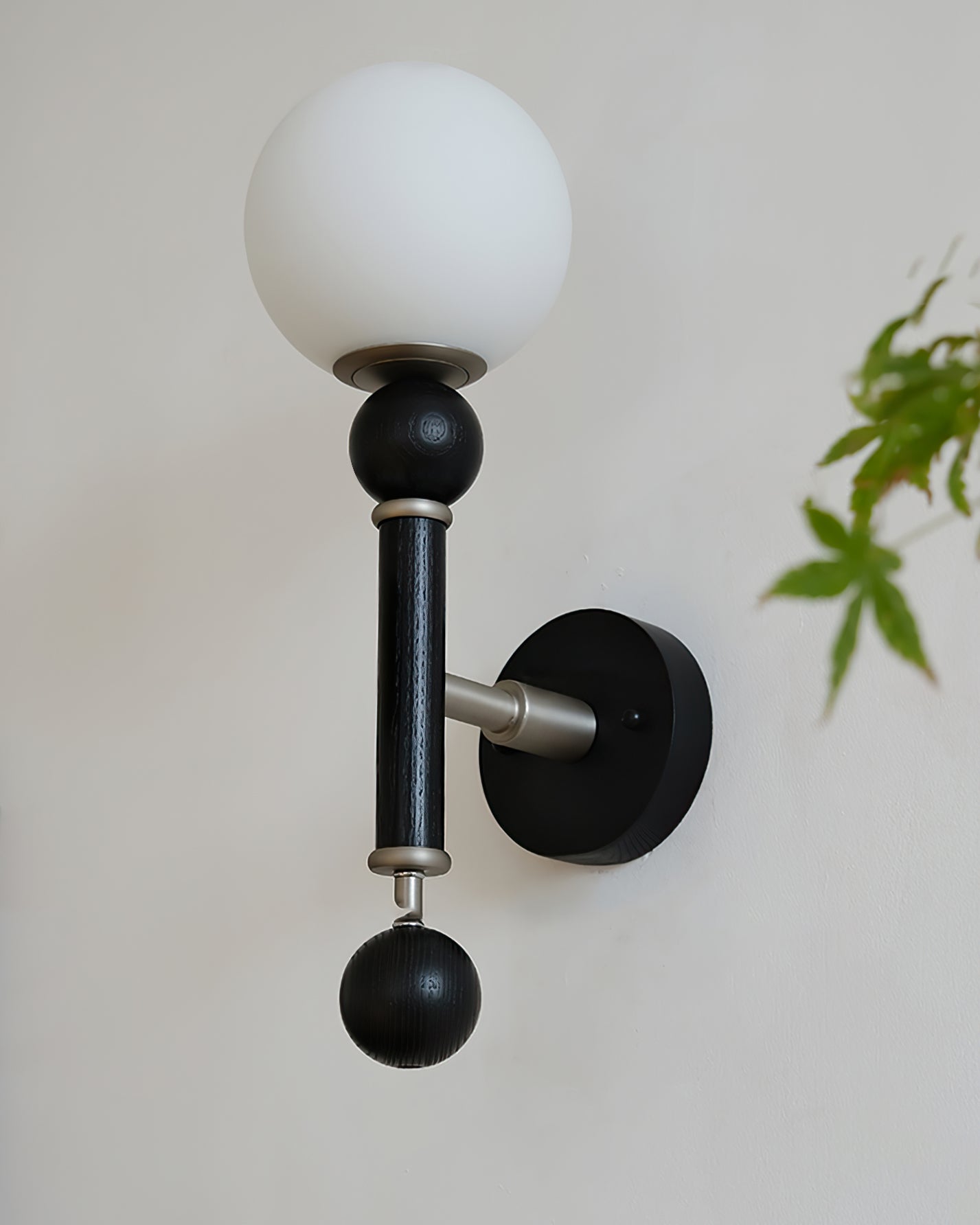 RAVENSCROFT FROSTED GLOBE WALL LIGHT