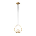 WINTHROP AQUA TEARDROP LUMINAIRE