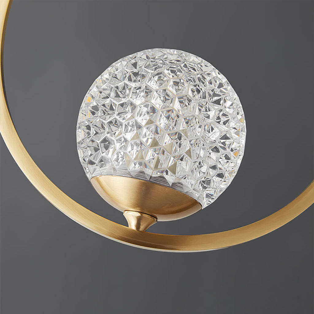 WINTHROP AQUA TEARDROP LUMINAIRE