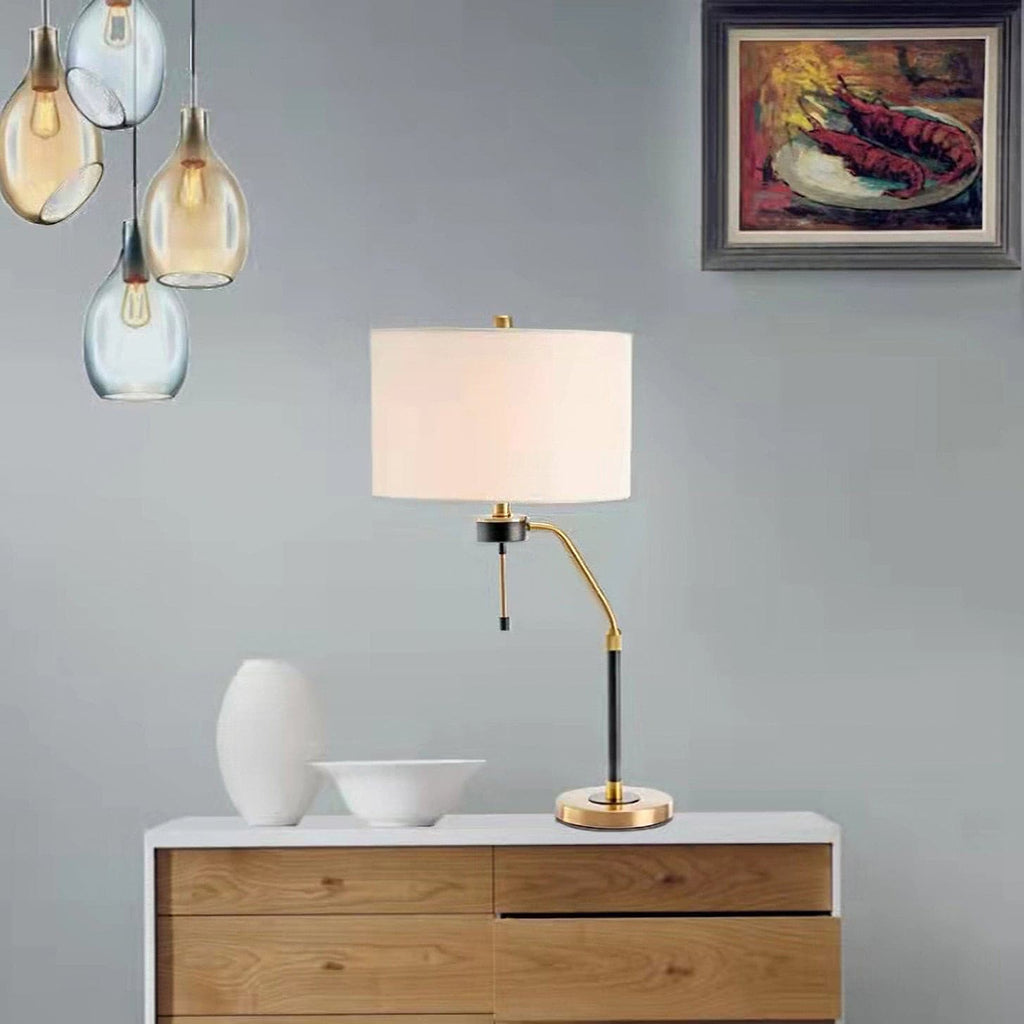 CHARLESTON TWEED DRUM LUMINAIRE