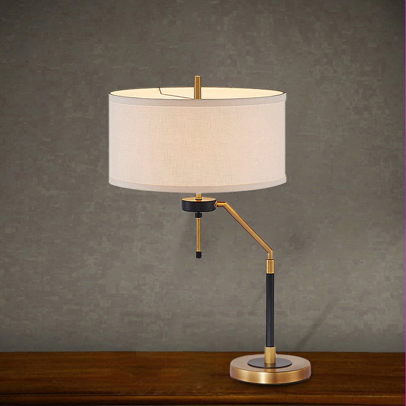 CHARLESTON TWEED DRUM LUMINAIRE