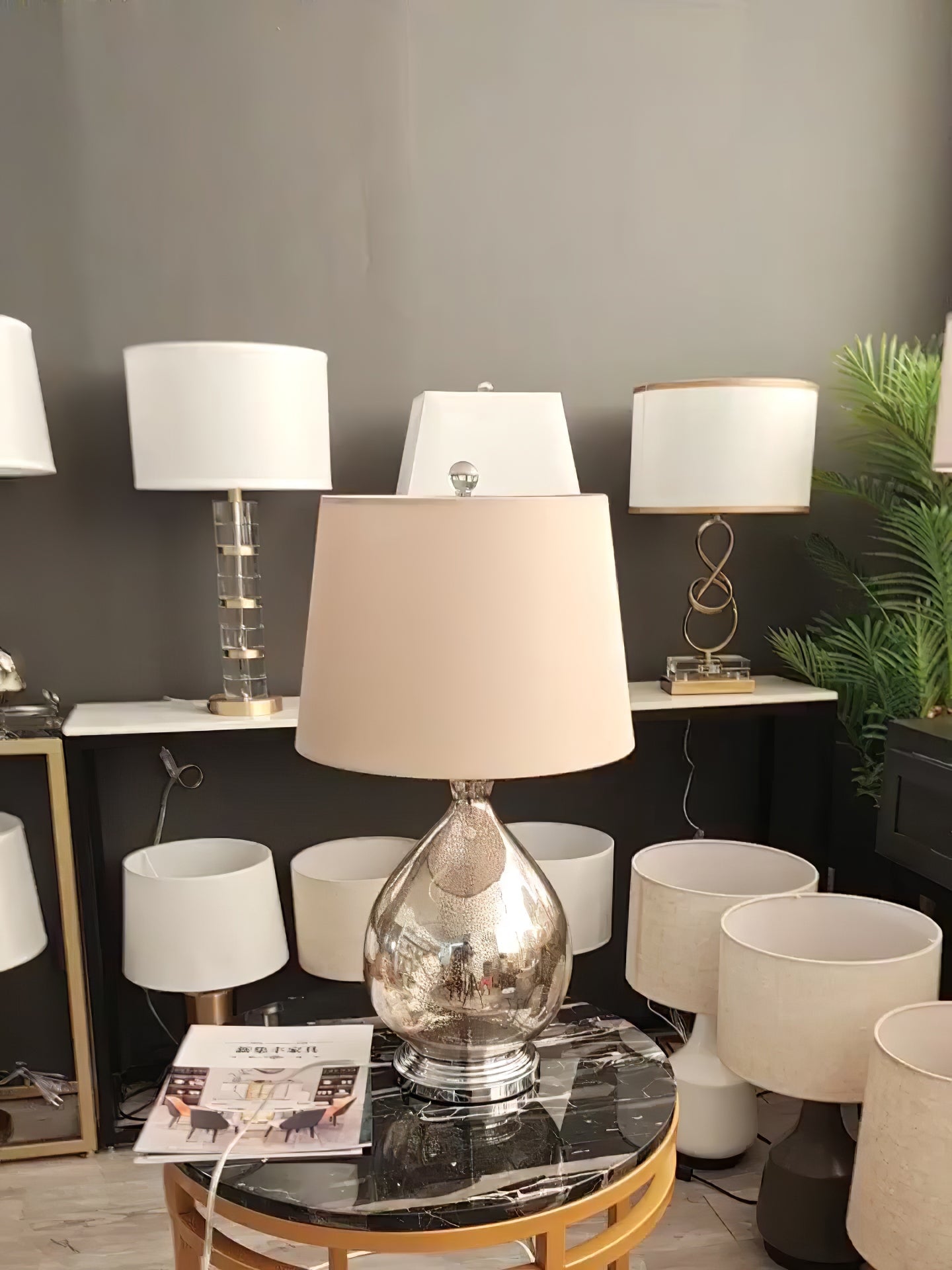 BARLEYCROFT ORB TABLE LUMINAIRE