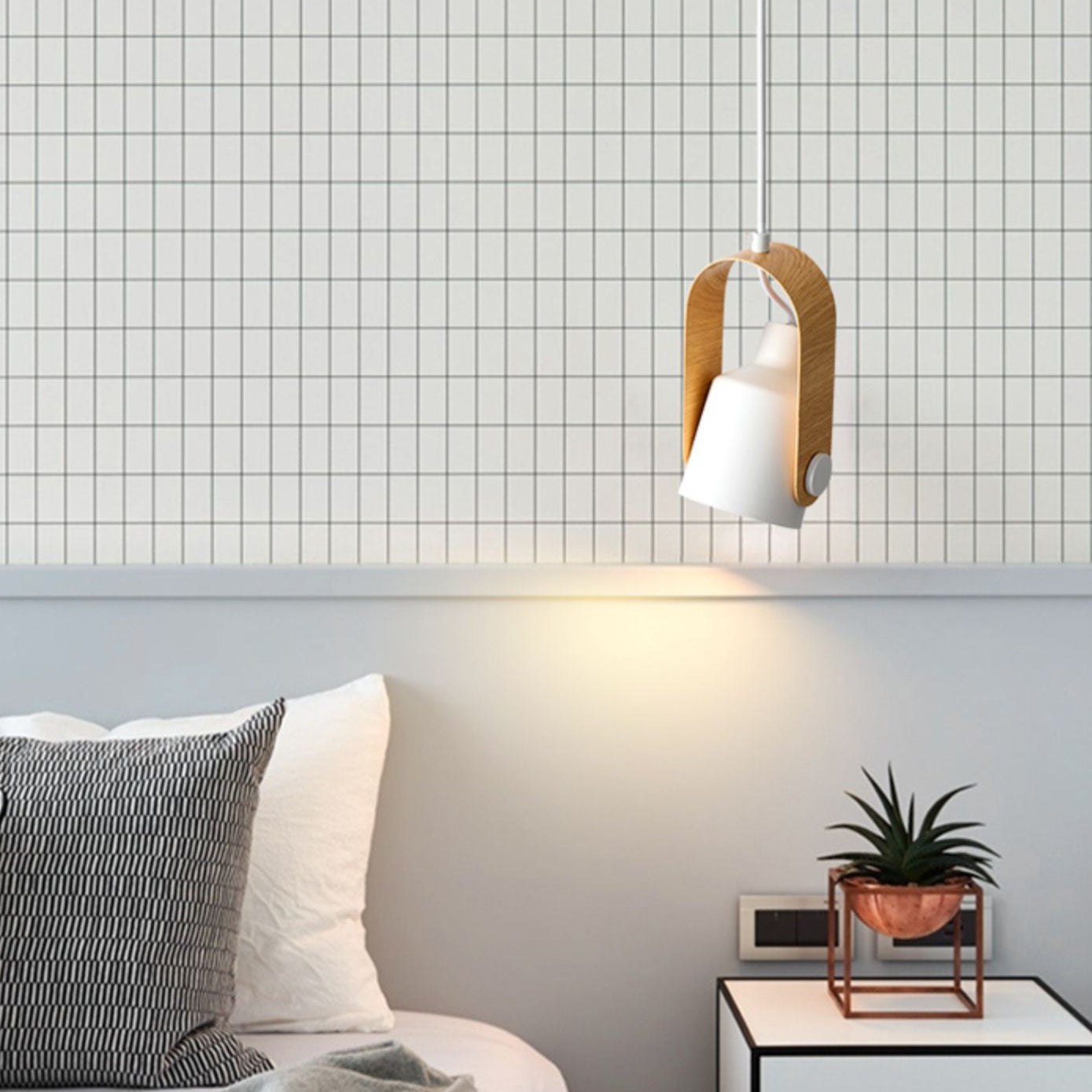 FENWICK GLOWING ORB PENDANT LIGHT